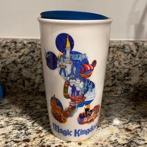 Starbucks disney magic kingdom travel mug